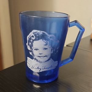 Shirley Temple Blue Glass